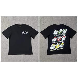 เสื้อยืดคู่รักชายหญิงสไตล์ฮิปฮอปแนวสตรีทคุณภาพสูง แขนสั้น ลายครอติเยร์ สไตล์ยุโรปและอเมริกา - Product Image 4