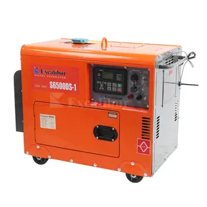 Excelibur 5Kva 4.6Kva 4.2Kva เงียบเครื่องกำเนิดไฟฟ้าดีเซลกับ AVR