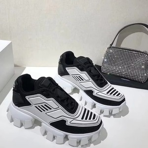 Classic Custom Logo Chunky High Top high increase <b>Sneakers</b> Fashion genuine <b>leather</b> shoes Casual Shoes - Product Image 3