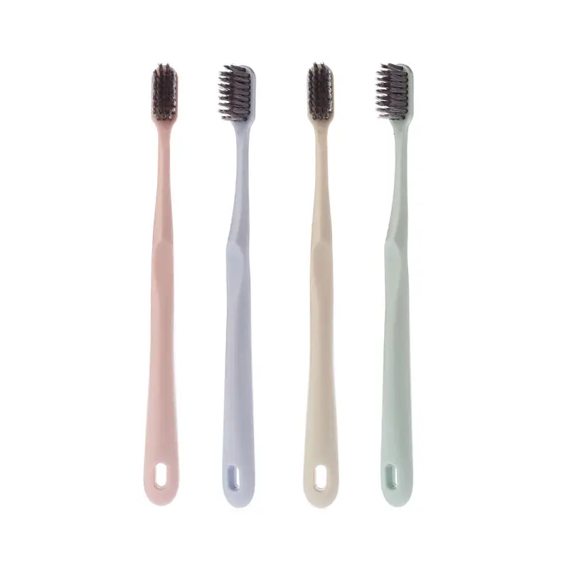 Customized excellent Quality Soft Bristle Toothbrush Plastic Dental Nano Toothbrush Gum Bleeding Oral Care for adults