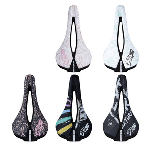 Nouvelle conception, best-seller, <span class=keywords><strong>selle</strong></span> de vélo confortable et sécurisée, <span class=keywords><strong>selle</strong></span> de montagne et de route, design creux, coussin personnalisé, imperméable - Product Image 4