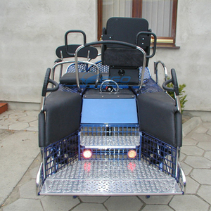 Chariot de course pour poney Marathon en promotion, chariot à quatre roues, nouveau chariot Marathon - Product Image 4