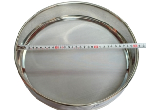 Juego de Tamices de Arena de Acero Inoxidable de 300 mm y 400 mm para Análisis de Arena y Suelo en Laboratorio - Product Image 3