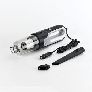 Aspiradora portátil para coche, limpiador de polvo portátil con cable y filtro, 4 boquillas para interior de vehículo - Product Image 1
