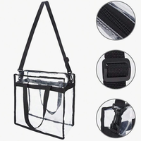 Sac à bandoulière transparent en PVC personnalisé