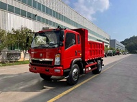 Vente directe des usines chinoises de camions mini-bennes Hongwo à 6 roues et de camions légers 4x4 d'une capacité de