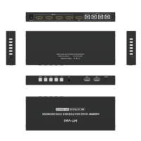 Multiviseur KVM HDMI Quad 4x1 4 ports, prend en charge le clavier et la souris 4K PIP POP sans bordure