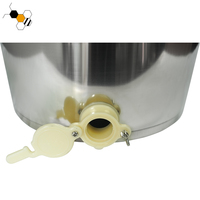 Tambour de baril de réservoir de seau de miel de dessus ouvert d'acier inoxydable de nouvelle condition pour le stockage de miel