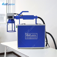 Imprimante laser portable, imprimante de codage laser de date et de code QR, mini machine de marquage laser portable, machine de marquage laser pour pneus, caoutchouc, métal, plastique
