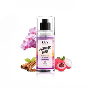 Brume parfumée Kiss My Body pour filles 88ml, parfum longue durée avec senteur Wanderlust, certifiée Halal pour une utilisation quotidienne - Product Image 3