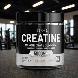 Goma de creatina monohidratada OEM de alta calidad, goma de creatina sin azúcar, goma de creatina de 5000mg - Product Image 2