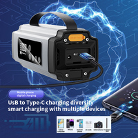 Démarreur de batterie de voiture 12V haute puissance automatique avec compresseur d'air batterie externe Portable voiture batterie au Lithium Booster démarreur de saut