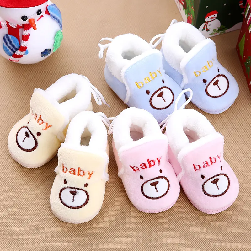 Sandales en fausse fourrure pour bébé, pantoufles mignonnes pour nourrissons, nouveauté, mode été