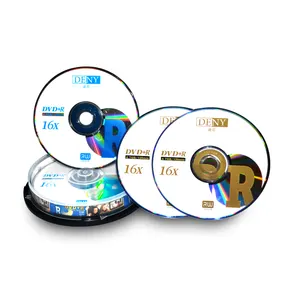 Preço de fábrica branco dvd-r disco para atacado logotipo oem barato dvdr