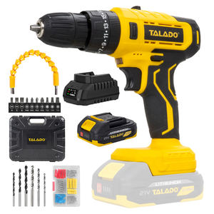 Taladro Inalámbrico de 21V con Motor de Escobillas, Mango Ergonómico y Clip <span class=keywords><strong>para</strong></span> Cinturón <span class=keywords><strong>para</strong></span> un Uso Sencillo en Sitios de Trabajo - Product Image 1