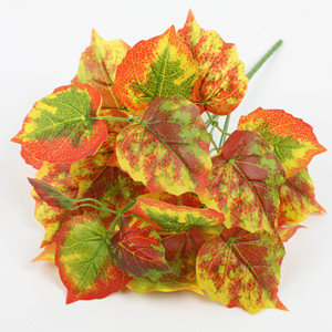 Plantas verdes helechos hojas persas Flor de pared falsa decoración de interiores de boda flores artificiales al por mayor - Product Image 4