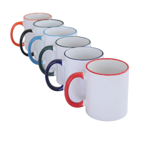 Tùy chỉnh 11oz biểu tượng đầy màu sắc <span class=keywords><strong>Mug</strong></span> trống thăng hoa DIY in cốc cà phê trà sữa Gốm Cá Nhân Xử lý bên trong Trắng <span class=keywords><strong>Mug</strong></span> - Product Image 4