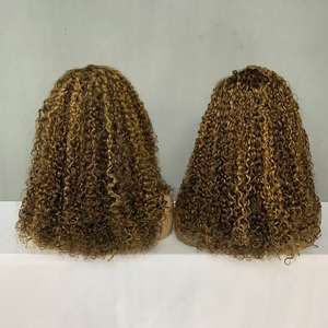 Perruques en cheveux bouclés Pixie en dentelle SDD 360, 18 pouces, parfaites pour un usage quotidien, les fêtes et les occasions spéciales, pour un confort tout au long de la journée - Product Image 2