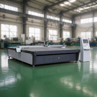 Traceur de découpe numérique CNC à grande vitesse avec alimentation automatique et couteau circulaire oscillant pour textiles, rideaux et stores
