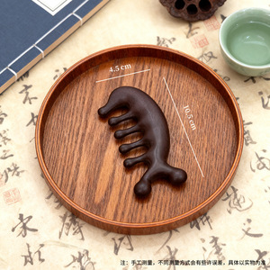 Peine de masaje para el cuero cabelludo en forma de delfín, de plástico, portátil, para terapia de acupresión en la cabeza - Product Image 4