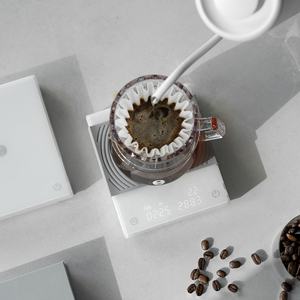 Tragbare Digitalwaage Timemore <span class=keywords><strong>Black</strong></span> Mirror Basic 2 Weiße Elektronische Küchenwaage - Product Image 5