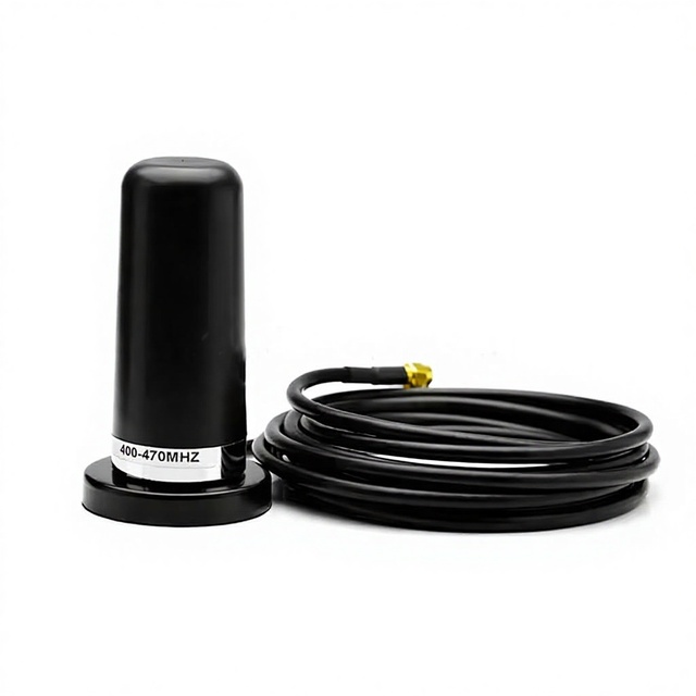High Gain 38dBi Cellular Antenna 4G LTE 800-2700MHz Omni-Directional Yagi Vertical Male Connector IP67 Screw Mount Magnetic Base