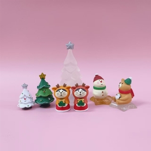 Artículos Decorativos <span class=keywords><strong>de</strong></span> Resina Navideños Qingh, Juguetes Modernos para el Hogar, Figuras, Cajas Sorpresa, Muñecos Zakka, Gatos Japoneses, Modelos 2024 - Product Image 3