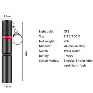 Mới nhất LED Đèn pin kích thước nhỏ xách tay y tế Keychain <span class=keywords><strong>Torch</strong></span> ánh sáng bút Clip Quà tặng khuyến mãi AAA pin <span class=keywords><strong>Powered</strong></span> cắm trại khác - Product Image 6