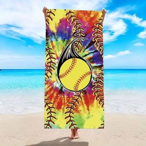 Serviette de plage imprimée tortue de mer bleue, super absorbante, séchage rapide, résistante au sable, adaptée pour le bain, la natation, les voyages et les sports - Product Image 4
