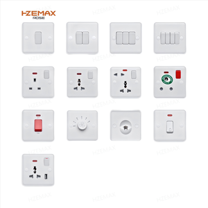 Cao an ninh đa chức năng thiết lập thực tế không thấm nước Acrylic 220V anh tiêu chuẩn của tường chuyển đổi ổ cắm - Product Image 1