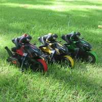 Motocicleta de Acrobacias RC de Alta Velocidad Y09, 2.4GHz, con Conducción Vertical, Giro de 360° y Larga Duración de Juego