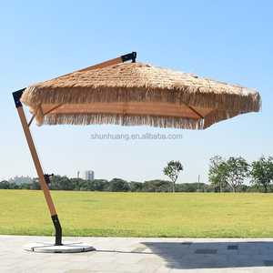 Paraguas de paja cuadrado impermeable para muebles de <span class=keywords><strong>patio</strong></span> al aire libre de nuevo diseño en gran oferta - Product Image 1