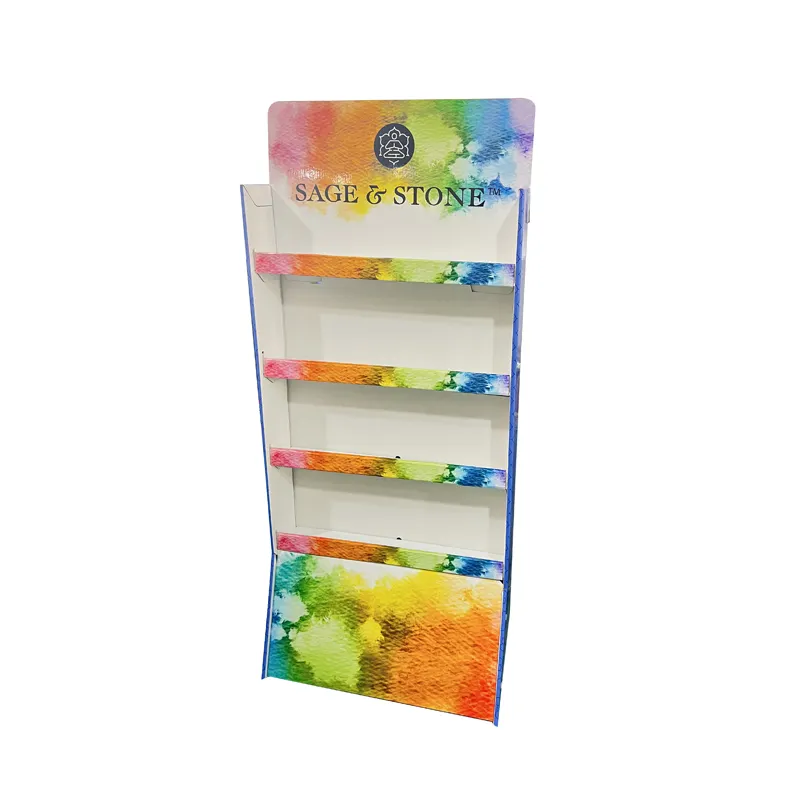 Custom logo printing marketing toy packages displaying case corrugated cardboard display floor stands