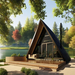 Bungalow de estilo europeo, casa de madera para dormitorio, cocina, baño, bosque impermeable, Hogar para Hotel, Resort, Villa, casa de estar - Product Image 3