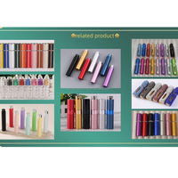 Flacon pulvérisateur de parfum premium 5 pièces avec boîte, mini flacons rechargeables pour huiles essentielles, flacon pulvérisateur en verre pour parfum