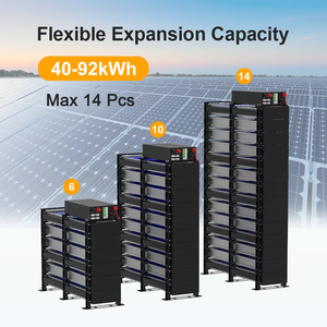 Sistema de Almacenamiento de Energía Solar para el Hogar, Batería LiFePO4 de 40-100kWh, Comunicación CAN, 6000 Ciclos, Apilable, IP65 - Product Image 6