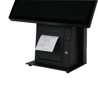 Monitor para Selfies Q5, Pantalla Dual, Caja Registradora, Máquina POS de 15.6/15 Pulgadas, Impresora Térmica Integrada de 80 mm