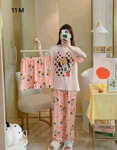 Vêtements de nuit d'été pour enfants T-shirt à manches courtes Pantalon long Cartoon Girls Pajamas Sets Printed Boys' Homewear 2piecs Nighty - Product Image 1