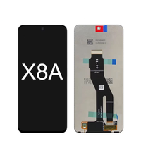 ASSELTE Écran tactile LCD 6,1 pouces In-cell pour téléphone Honor X8a Matériel TFT Premium Garantie de 3 ans