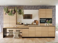 Meubles de cuisine modernes en bois massif style Shaker, fourniture directe d'usine Shenzhen Prima, accessoires de quincaillerie complets, blanc
