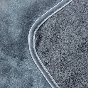 Spa luxe 100 coton microfibre <span class=keywords><strong>bambou</strong></span> éponge démaquillant serviette double face <span class=keywords><strong>noir</strong></span> <span class=keywords><strong>bambou</strong></span> débarbouillettes - Product Image 4