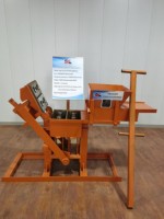 Machine à Briques d'Argile Manuelle, Machine à Briques de Terre Manuelle, Vente Chaude pour les Pays Africains