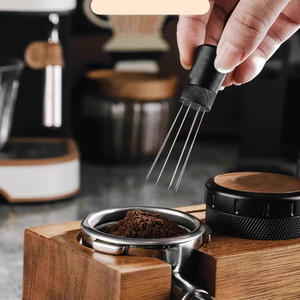 <strong>Magnetic</strong> Loose Powder <strong>Needle</strong> with Base Bracket Stainless Steel Disperser Coffee Italian <strong>Needle</strong> Powder Distributor - Product Image 4