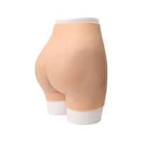Sous-vêtements en silicone pour les fesses et les hanches, culotte en silicone de haute qualité pour femme, entrejambe ouvert, faux fessier, pantalon en silicone pour les fesses
