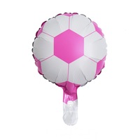 Ballon en feuille de football de 10 pouces, forme de ballon de football, décoration de fête d'anniversaire