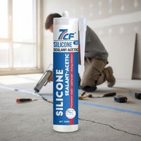 Scellant en silicone acétique transparent haute performance et durable 7CF, directement de l'usine, pour usage multi-usage en construction à bon prix