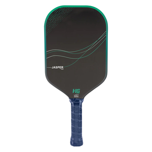 Raquette de pickleball HG Sports <span class=keywords><strong>Jader</strong></span> MPP avec noyau en mousse, surface rugueuse en carbure de silicium allongée, raquette durable à surface rugueuse - Product Image 1