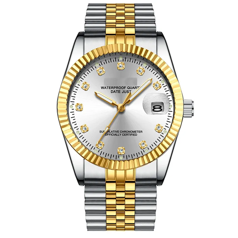 뜨거운 판매 디자인 시계 여성 사용자 정의 로고 저렴한 자동 시계 2019 Relojes 골드 시계