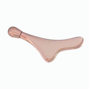 Outils de lifting du visage en guasha, rouleau de massage pour les yeux en or rose - Product Image 3