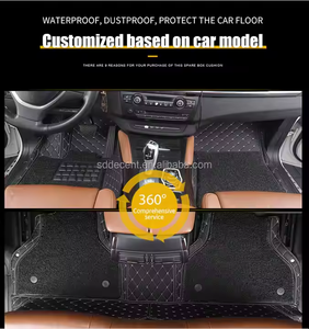 Accesorios de coche de fábrica de alta calidad, juegos completos personalizados de doble capa, alfombrillas de coche 7D al por mayor para KIA SPORTAGE 2020 - Product Image 2